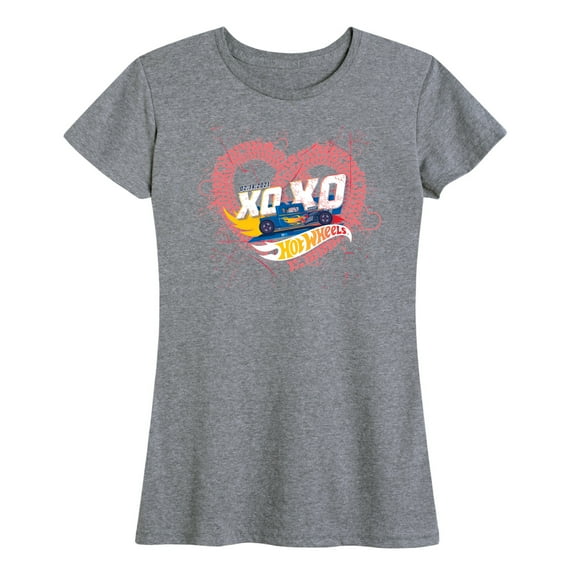 Hot Wheels - XOXO Heart - Women's Short Sleeve Graphic T-Shirt