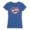 thumbnail image 1 of Hot Wheels - XOXO Heart - Women's Short Sleeve Graphic T-Shirt, 1 of 5