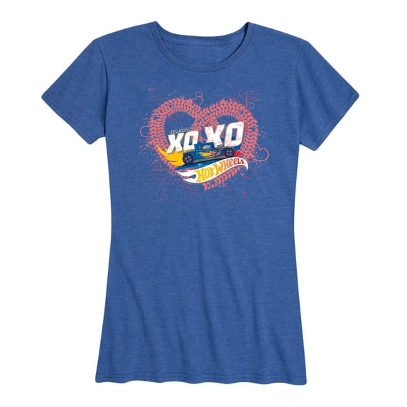 Hot Wheels - XOXO Heart - Women's Short Sleeve Graphic T-Shirt