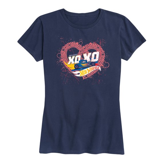 Hot Wheels - XOXO Heart - Women's Short Sleeve Graphic T-Shirt