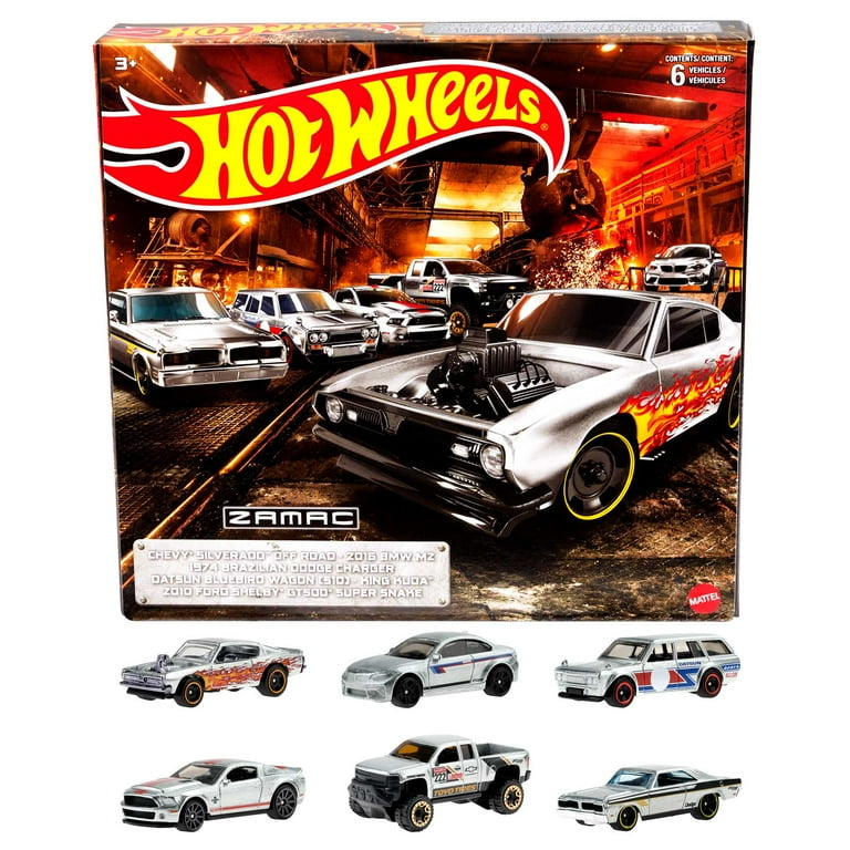 ホットウィール　ザマック　プレミアム　6台SET Amazon.com: Hot Wheels Zamac Multipacks of 6 Toy Cars, 1:64