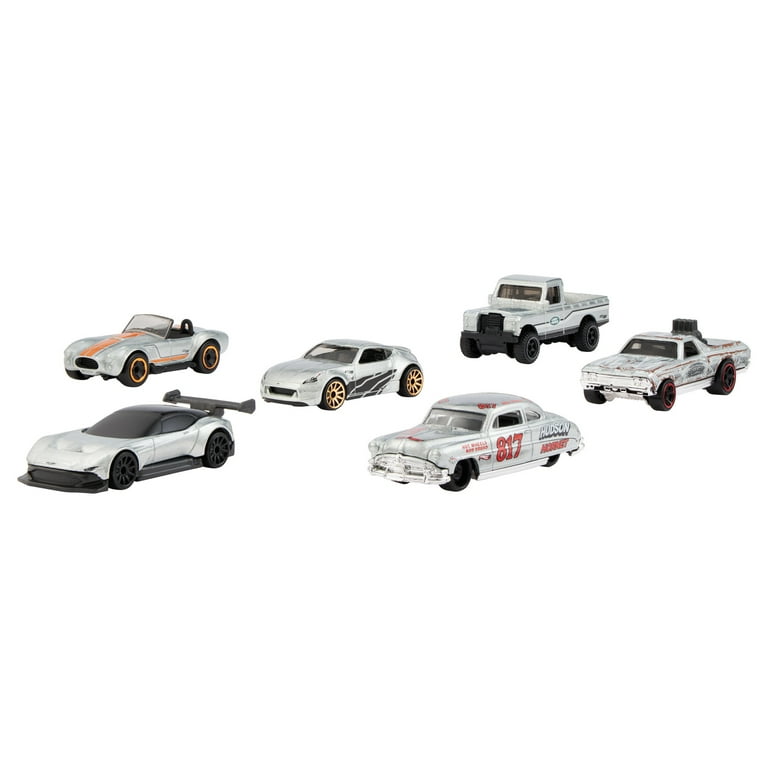 Hot Wheels Zamac Multipacks of 6 Toy Cars, Gift For Kids