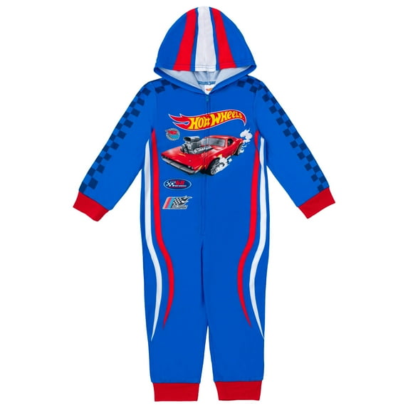 Hot Wheels Zip Up Coverall Toddler to Big Kid