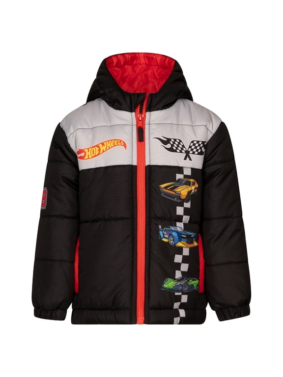 Zip Up Winter Coat Puffer Jacket Toddler to Big Kid