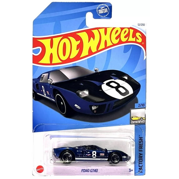 Hot Wheels ford GT40 12/250 for Child and Adult