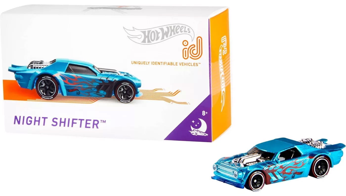 Hot Wheels id Series 1 - Night Shifter Nightburnerz Muscle