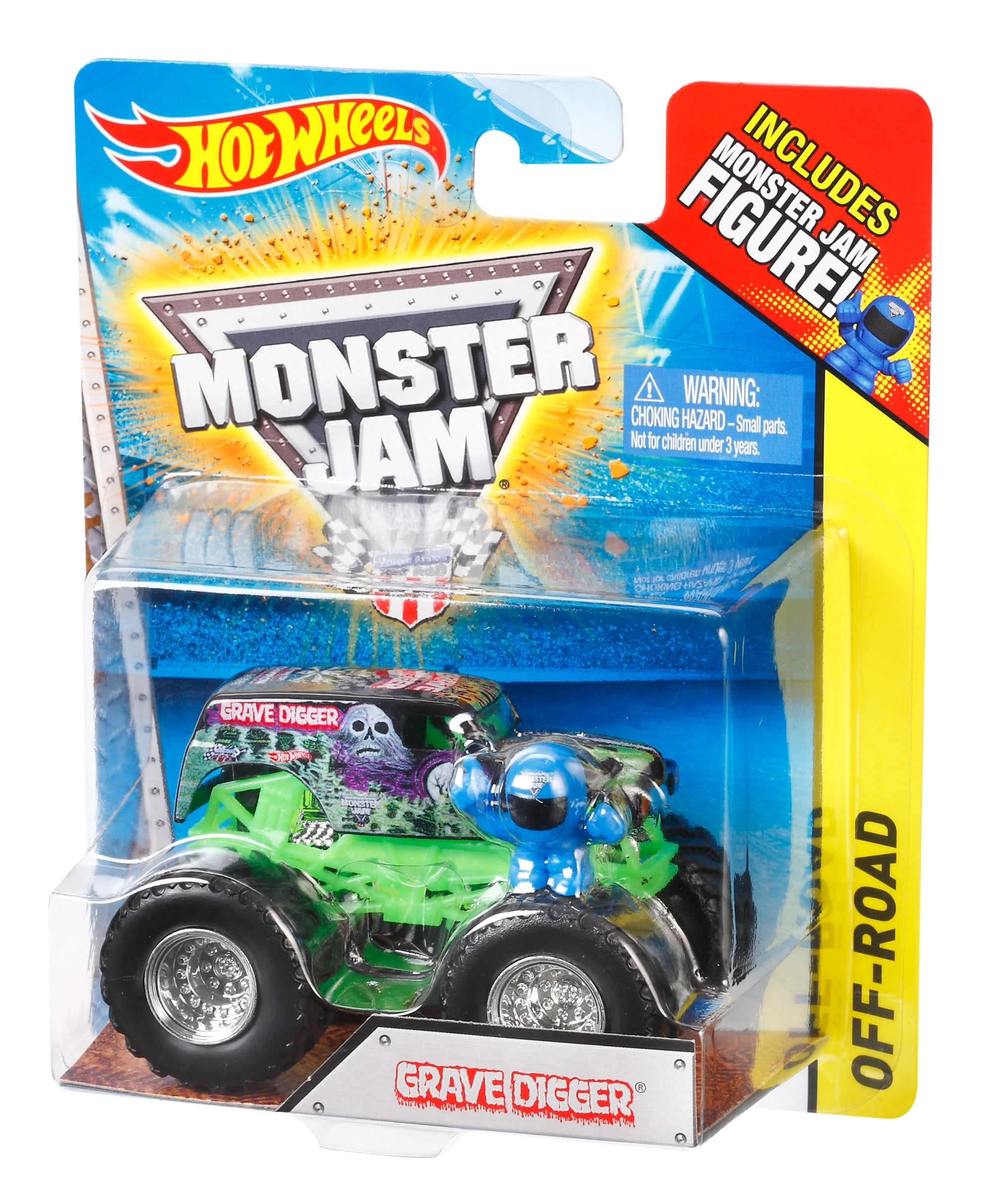 ホットウィール GRAVE DIGGER Hot Wheels® Monster Jam® Grave Digger® Vehicle