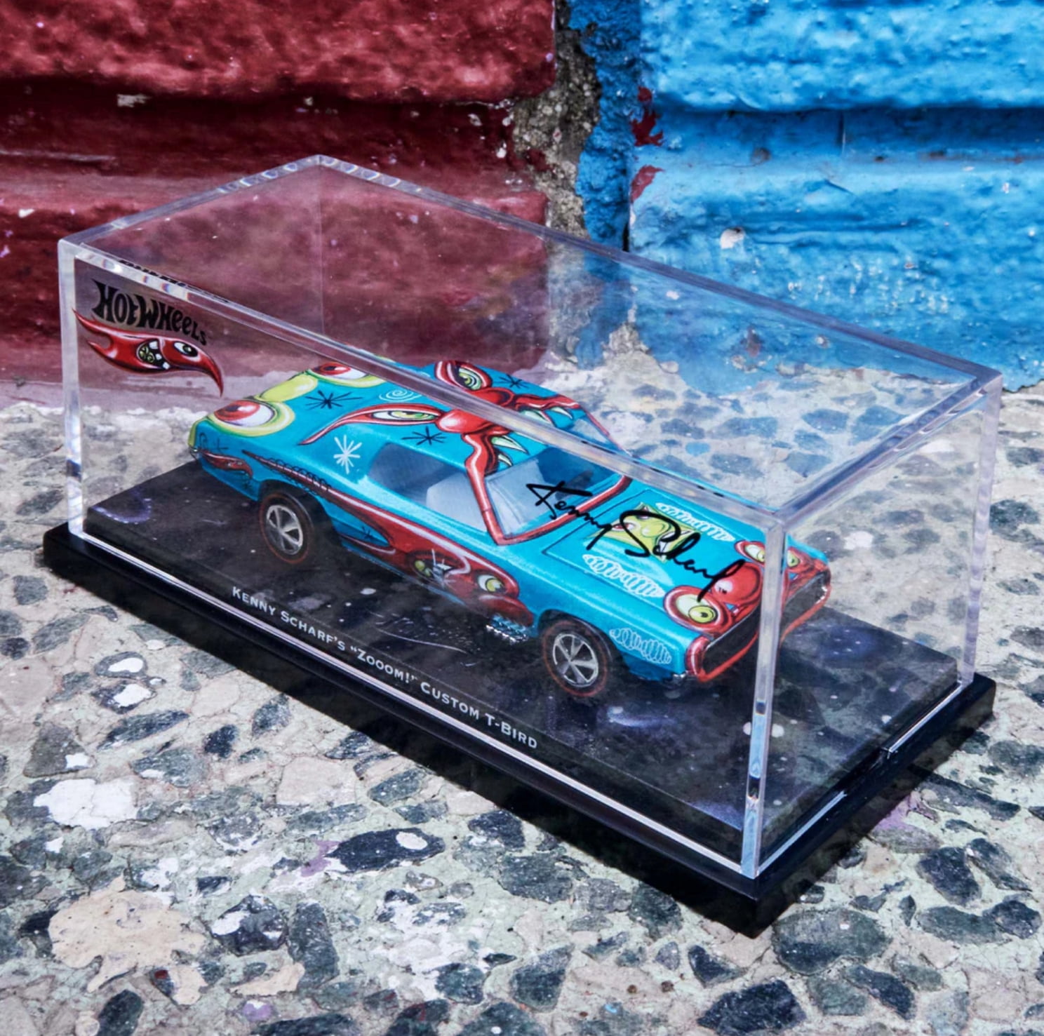 ミニカー Hot Wheels x Kenny Scharf Custom T-Bird Hot Wheels x Kenny Scharf Custom T-Bird - Walmart.com