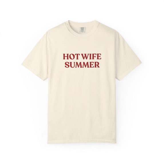 Hot Wife Summer TShirt - Funny Newlywed Shirt | Bachelorette Party Tee | Honeymoon Top | Bride Era