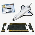 thumbnail image 1 of Hot Wings Space Shuttle Die Cast Collectible Plane with Connectible Runway #1 Seller in Aviation Museums Nationwide, 1 of 5