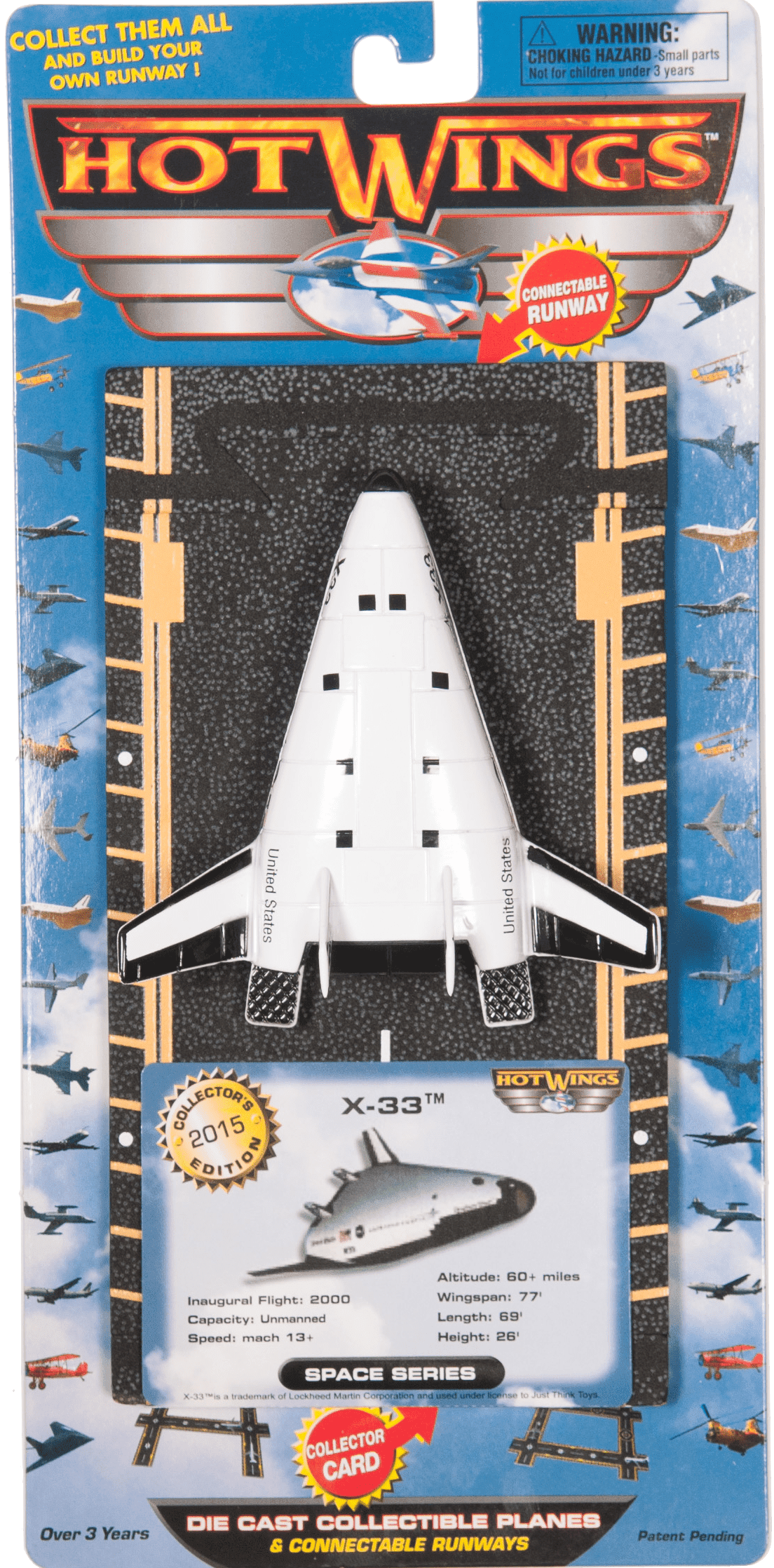 Hot Wings X33 With Connectible Runway