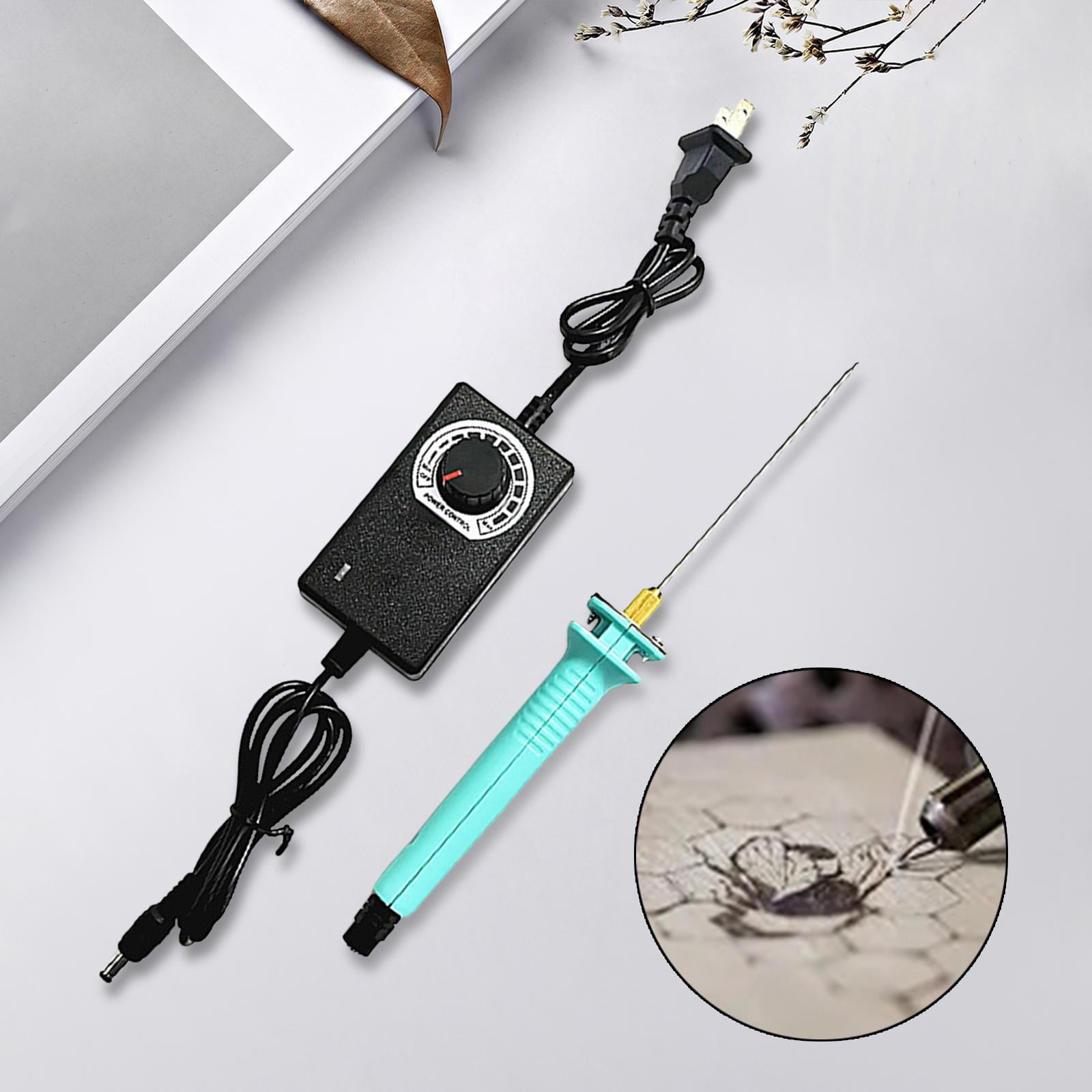 Hot Wire Foam Cutter Electric Cutting Tool Portable Heat Cutting Tool Adjustable Temperature for Art Project, Crafting, Hobbyist, DIY 105cm Pen