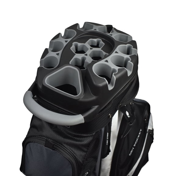 Hot-Z Clutch Organizer Golf Bag Black/White/Grey