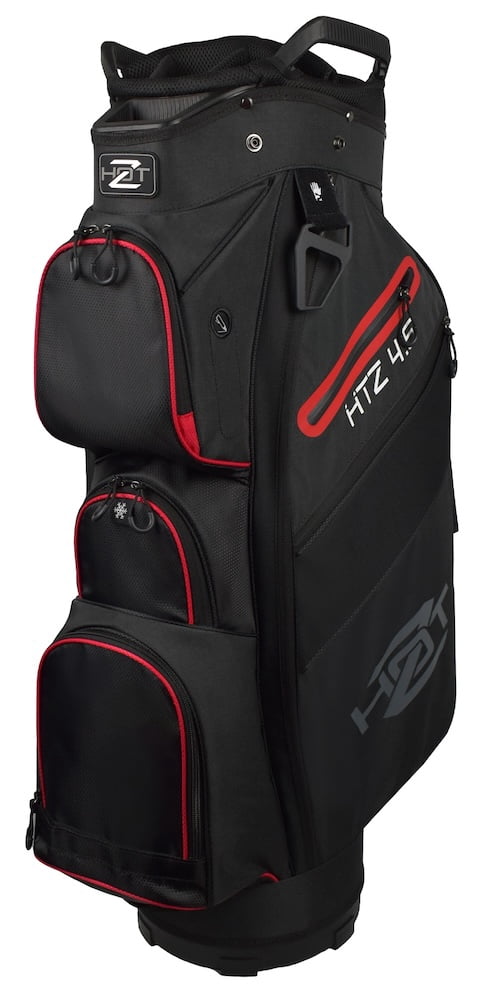 Hot-Z Golf 4.5 Cart Bag Black/Heather/Red