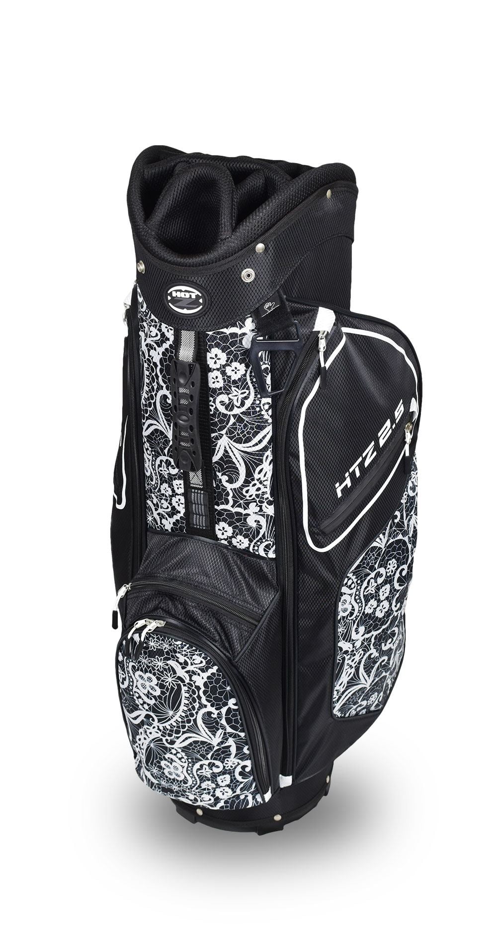 Hot-Z Golf Ladies 2.5 Lace Cart Bag Black/White - Walmart.com