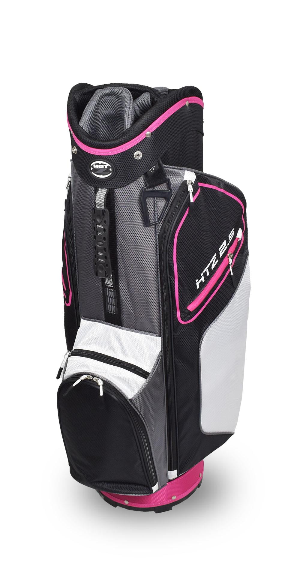 Hot-Z Golf Ladies Prior Generation 2.5 Cart Bag Black/Pink
