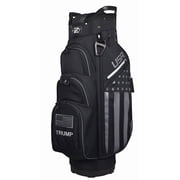 Hot-Z Golf USA TRUMP Black Flag Cart Bag Black/Gray