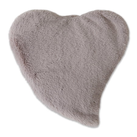Hot and Cold - Heart Warmer - Ultra Luxe Plush Gray