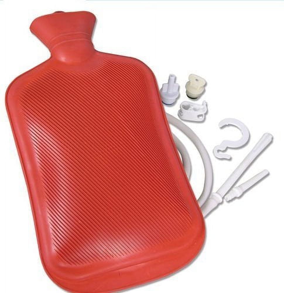Rubber HOT WATER BOTTLE Bag WARM Relaxing Heat / Cold Therapy 670 ML ~ 1800  ML