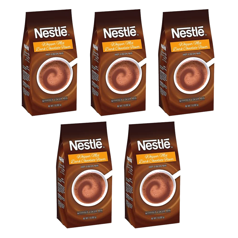 Nestle Dark Chocolate Whipper Mix 12 X 2 Lb Bags Hot Cocoa Vending