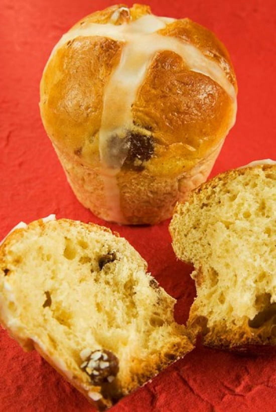 Hot cross buns an English Easter specialty Canvas Art - Nico Tondini DanitaDelimont (23 x 35)
