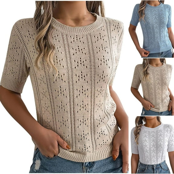 Hot days, bold styles. Olyvenn Women's Summer Dressy Casual Short Sleeve Shirts Trendy V Neck Silk Satin Shirt Business Office Work Blouse Tops Khaki S