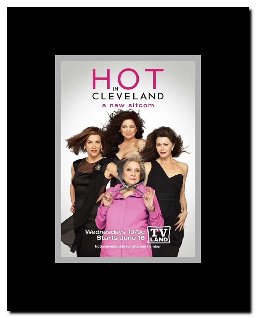 Hot in Cleveland (TV) Framed Movie Poster