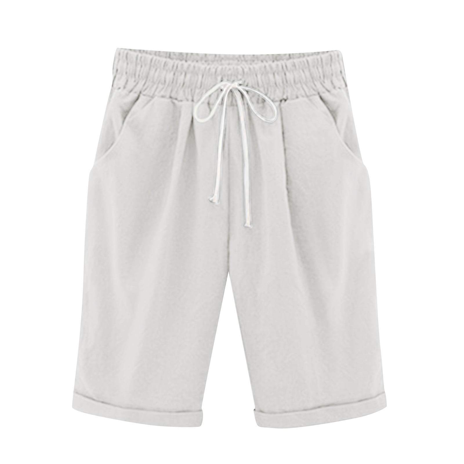 Hot in Summer!! HHEN Women's Shorts, French Terry Bermuda Pocket Shorts ...