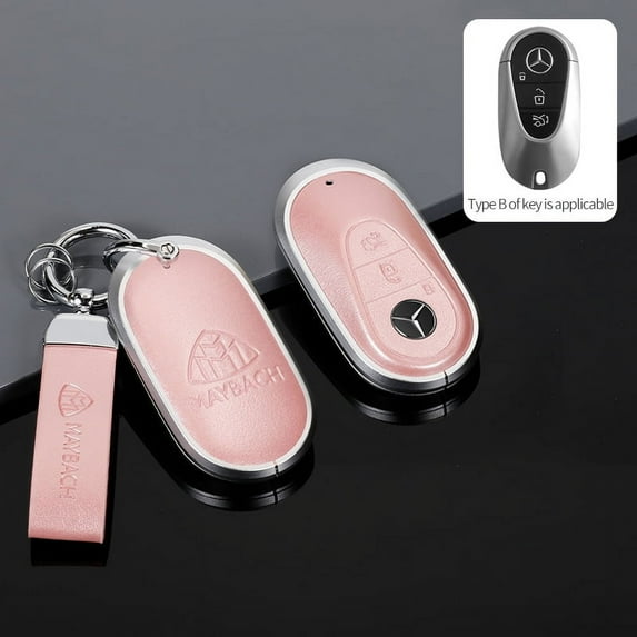Hot new special Mercedes Maybach key cover, Maybach S480 buckle shell, S-class full package high-grade 24 new, car key bag, aluminum alloy key bag