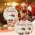 Hot sale! 2PCS Santa Slider Countdown Calendar Wooden Christmas