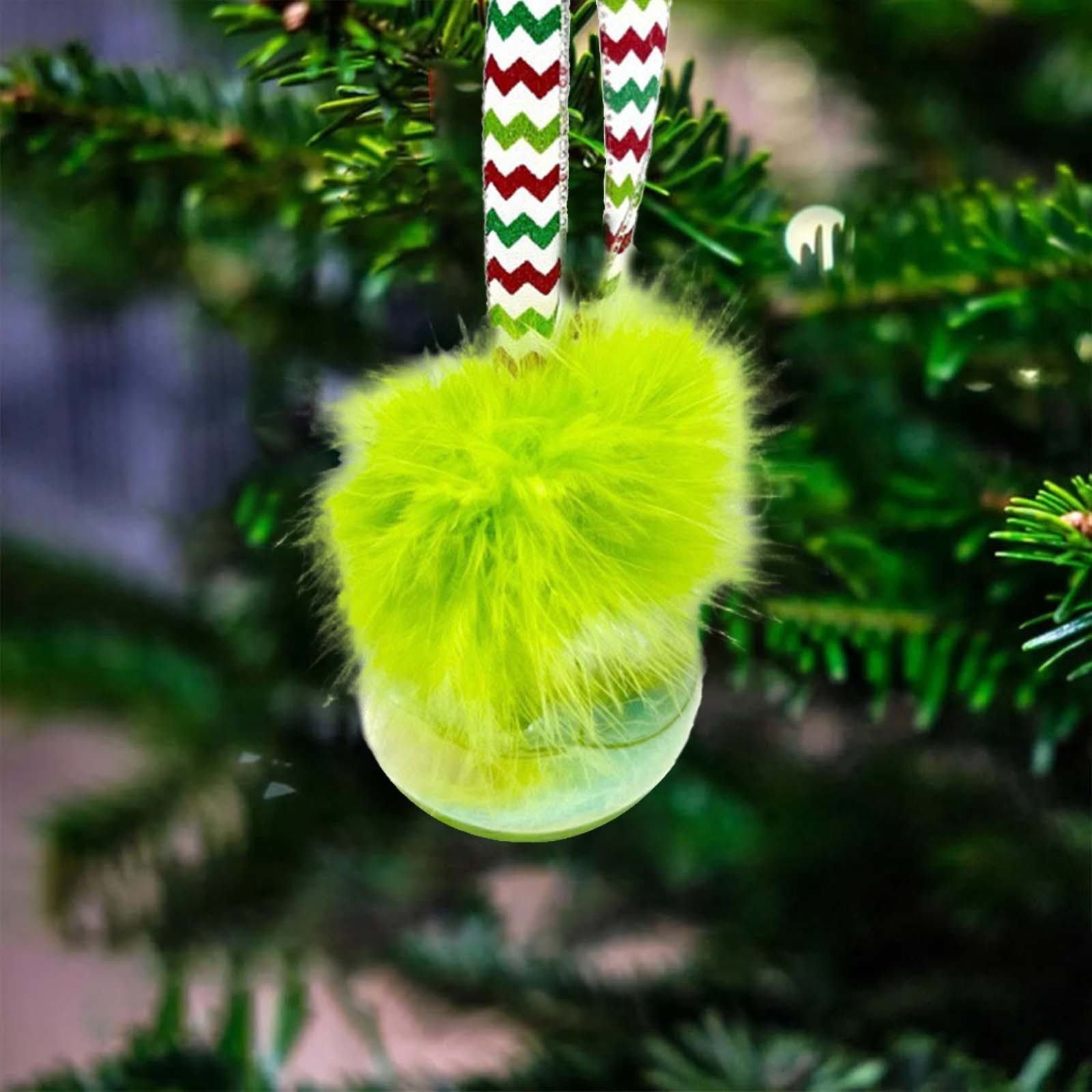 Hot sale! Grinch Christmas Christmas Tree Hanging Ornament Lime Green ...