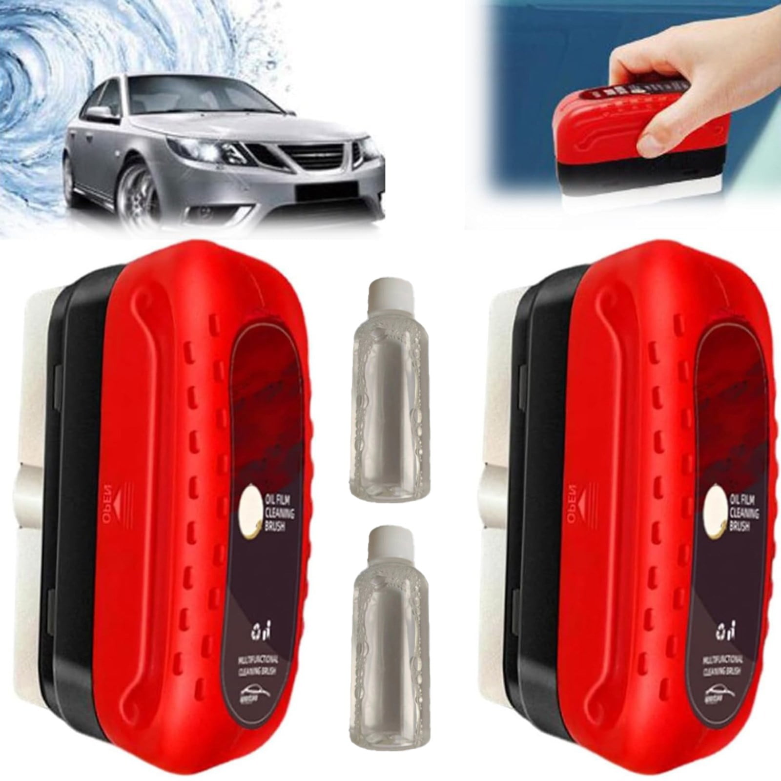 Hot sale!iHPH7 Cleaning Brush Automotive Oil Film Cleaning Brush 2024