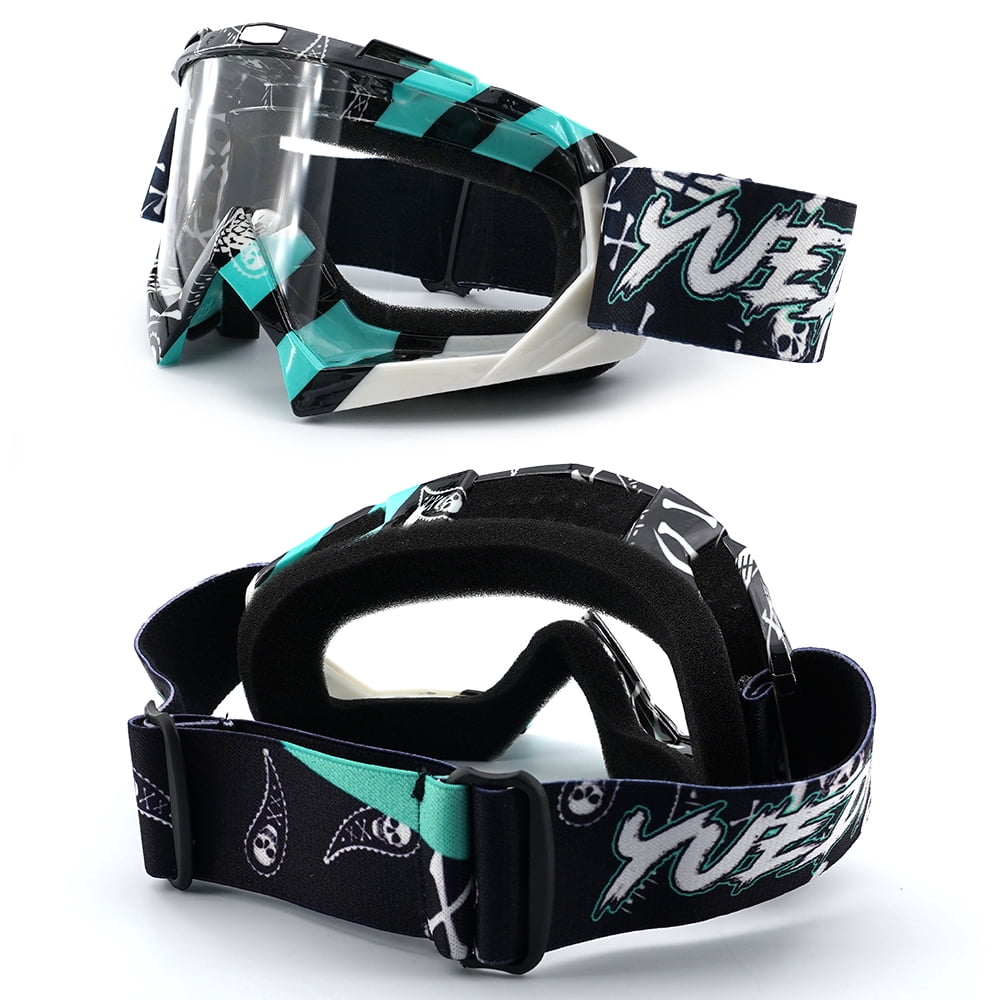 Dragon Alliance MXV Max Adult Off-Road Motorcycle Goggles - Black/Smoke Lens, Tear-Off Ready, UV Protection