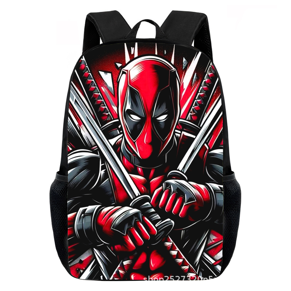 Hot-selling Deadpool Printed Backpack - Walmart.com