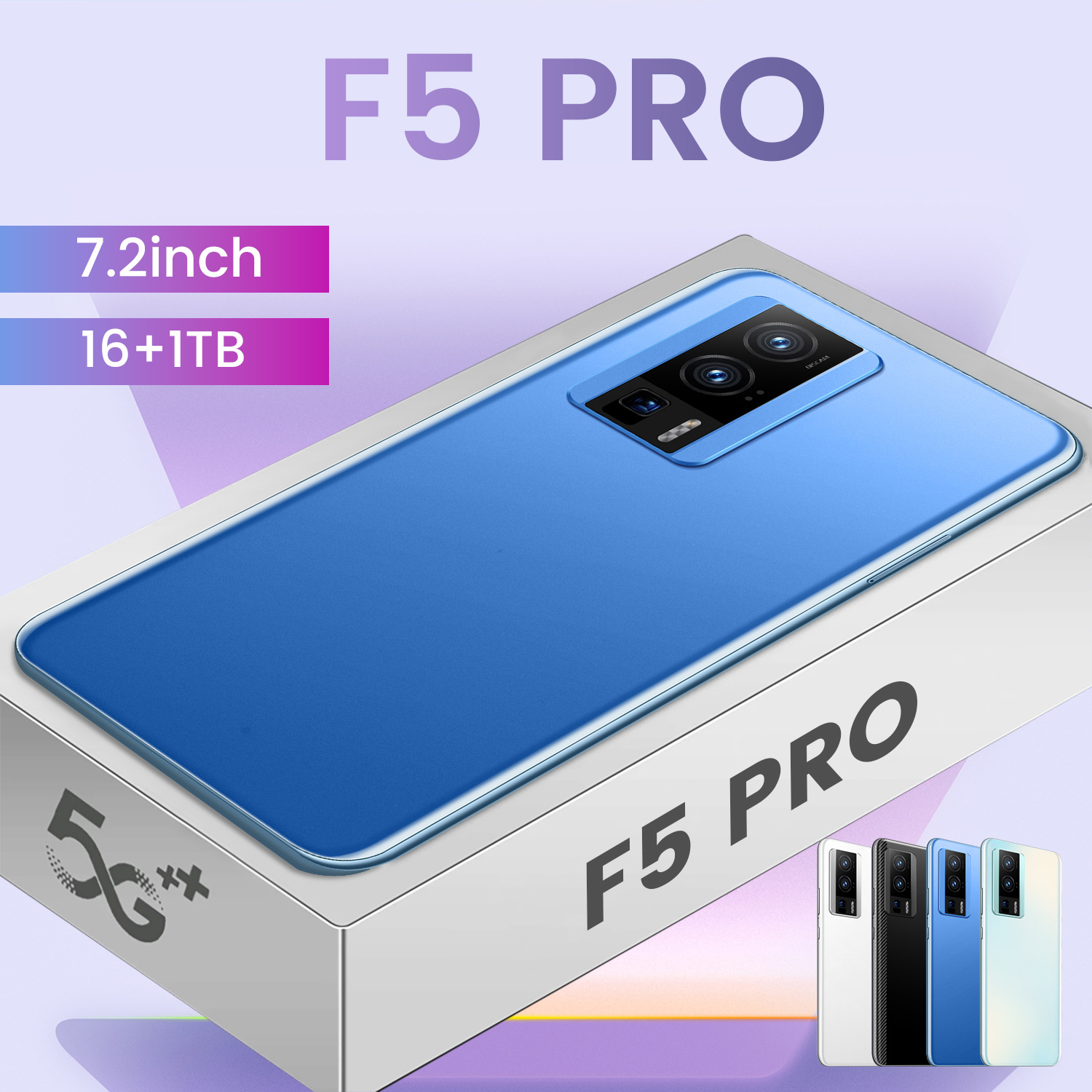 Hot selling F5Pro 3+64G allinone 7.2inch large screen lowcost
