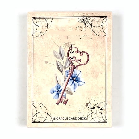 Hot-selling Oracle Cards Board Game English Version 36 Card Deck Beautifully Illustrated Fate Divination Cards Game For Family