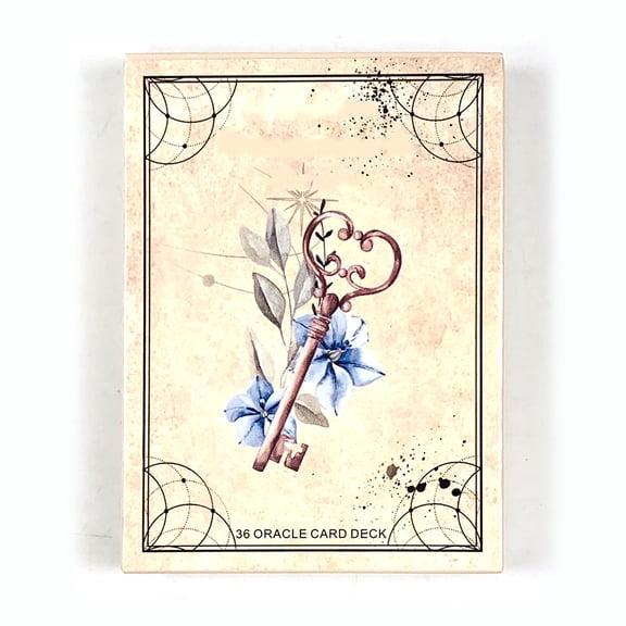 Hot-selling Oracle Cards Board Game English Version 36 Card Deck Beautifully Illustrated Fate Divination Cards Game For Family