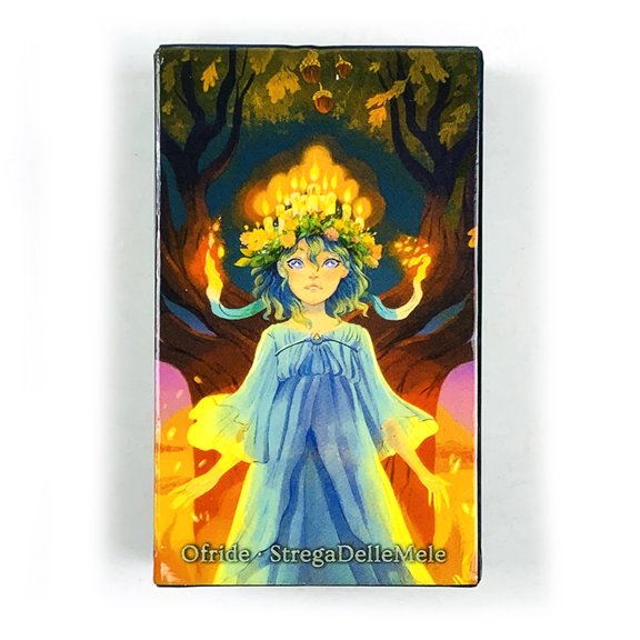Hot-selling Under The Oak Tarot Cards 78-Card Divination Board Playing Game Combining Fact & Fiction For Insightful Readings