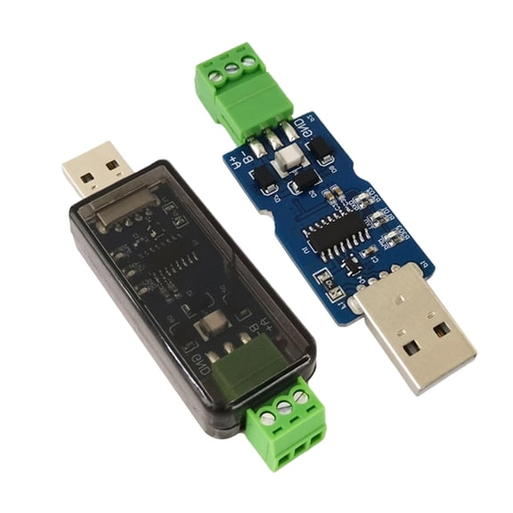 Hot swappable Play USB RS485 Processor with Against Intervention for Industrial Control Arrangements