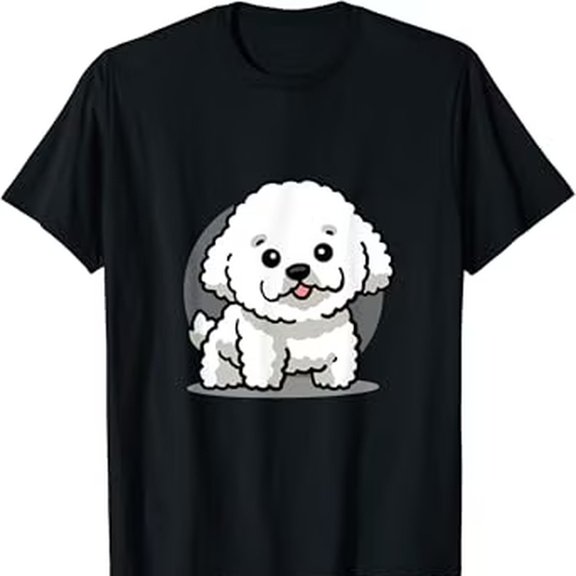 Hot t1rending T-S1Hirt With Cute KawaI1I Bichon Frise Chibi Dog Lover Gift Idea T-S1Hirt Design Preview Only