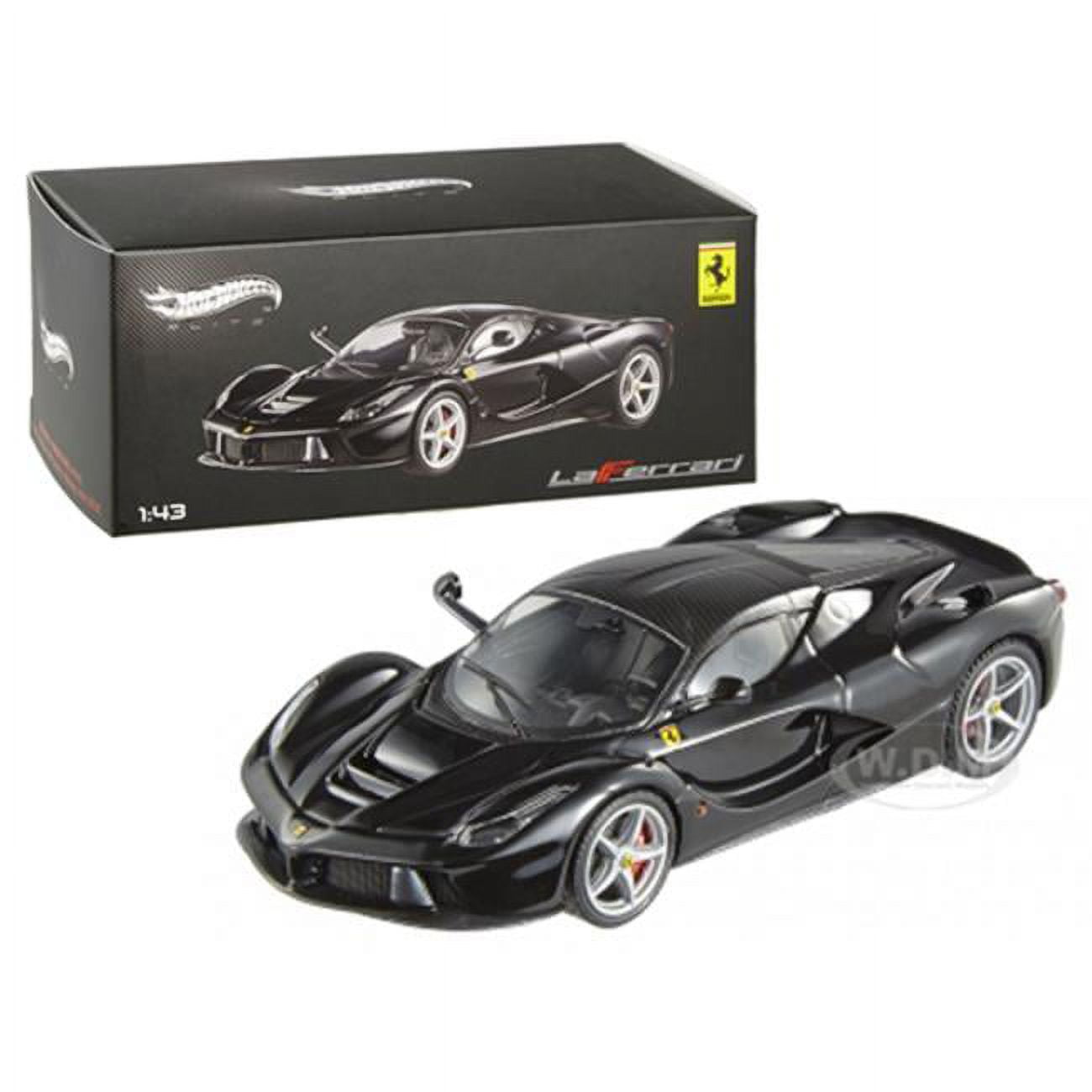 Ferrari Laferrari F70 Hybrid Elite Black 1/43 Diecast Car Model by