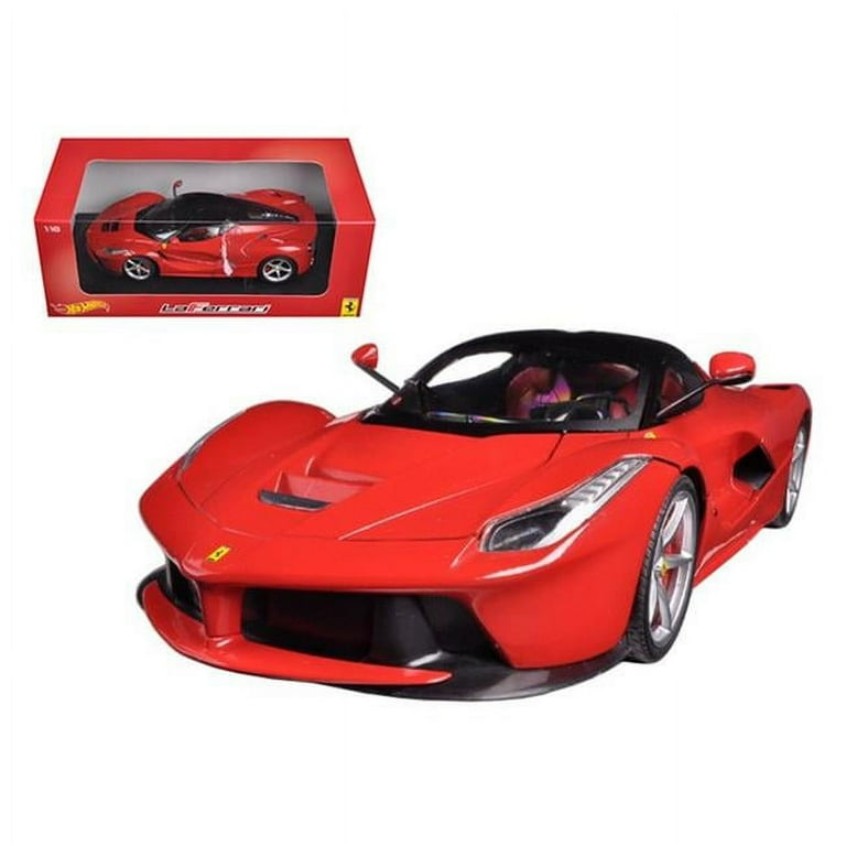 Amazon.com: Hot Wheels Elite Heritage LaFerrari, Red Vehicle