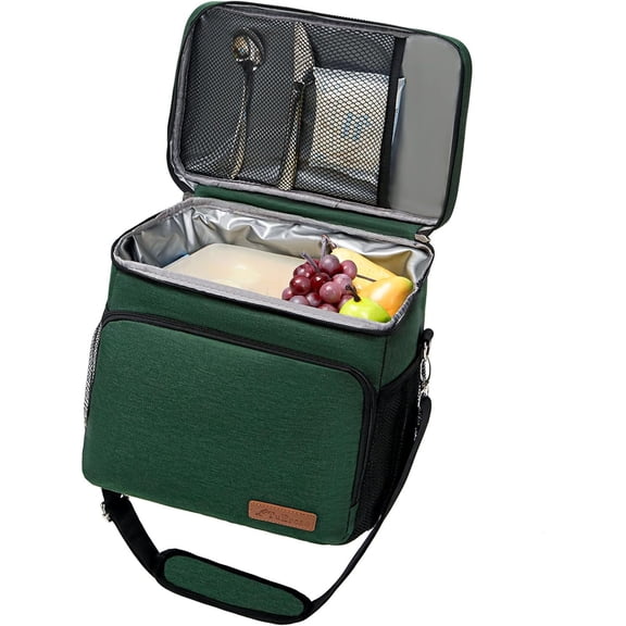 HotAdsFW Insulated Cooler Bag 6/24 Can Collapsible Leakproof Soft Sided Cooler for Car, Portable Foldable Small Ice Chest for Beach Camping Picnic Travel, 5/15qt Lunch Box for Men Work