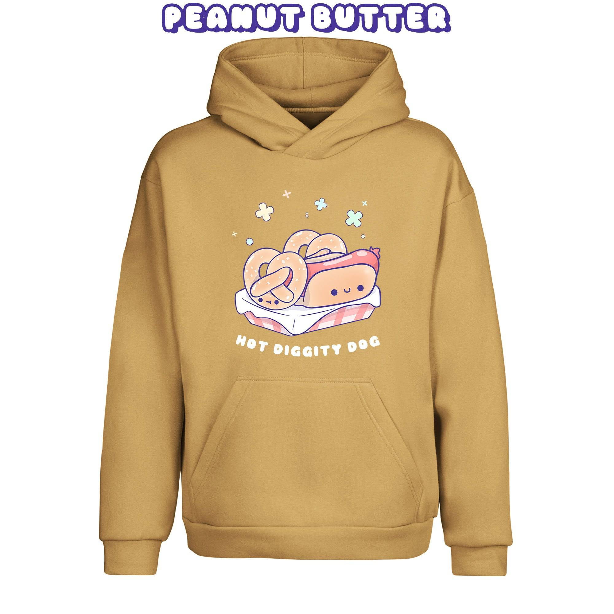Print Pattern Hot Dog Women Pullover Hoodie