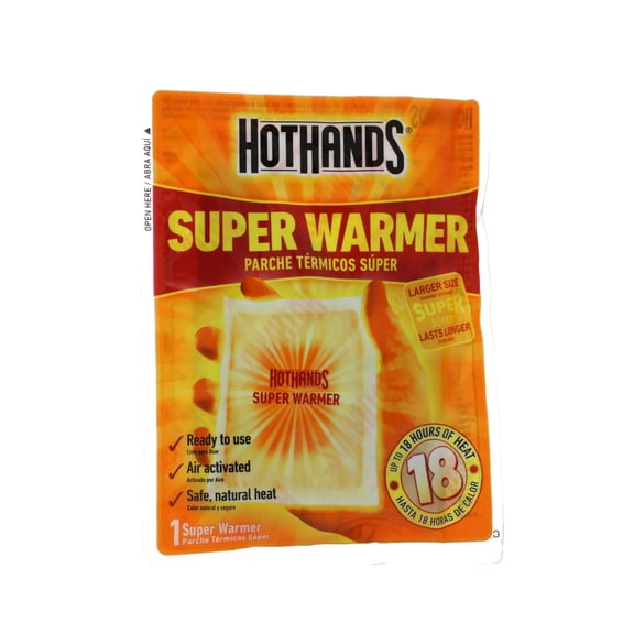HotHands Body and Hand Super WarmerSuper Size, 20 Count Long Lasting