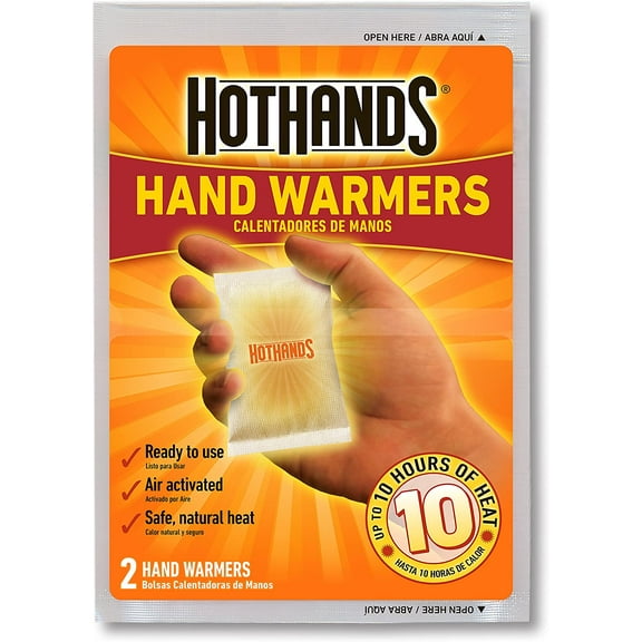HotHands Hand Warmers, 10 count (5 pack with 2 warmers per pack)