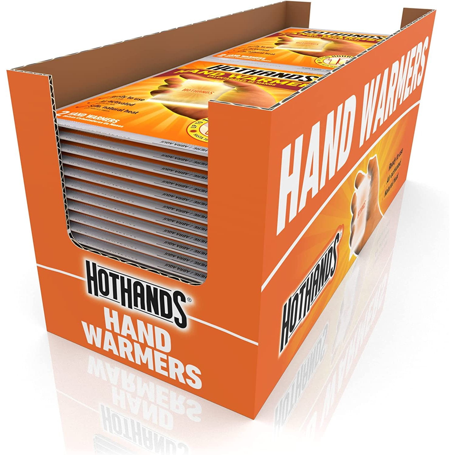 HotHands Hand Warmers Long Lasting Safe Natural Odorless Air