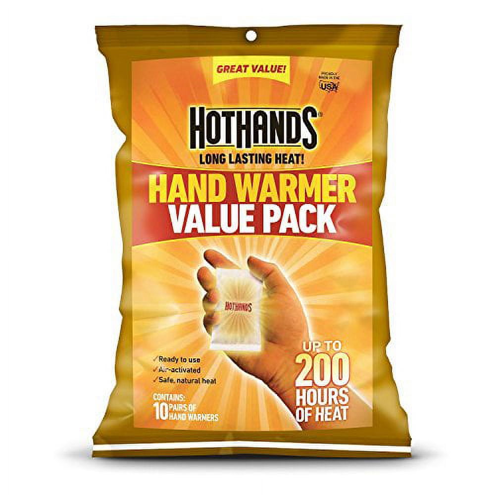 HotHands Hand Warmers New Mega Size Pack 120 Pair Economy Pack
