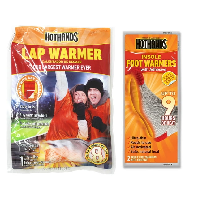 HotHands Lap Warmer + Foot Warmers kit