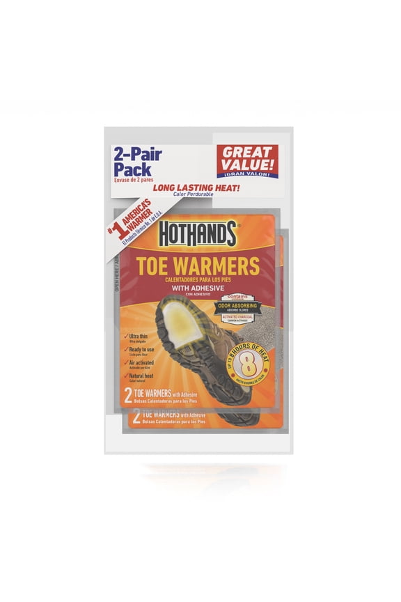 Toe Warmers 2 Pair Pack
